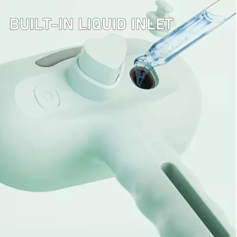 Cepillo de vapor para gatos y perros, herramienta eléctrica de vapor con función de vapor, accesorios para el cuidado de mascotas, removedor de pelo para gatos y perros.